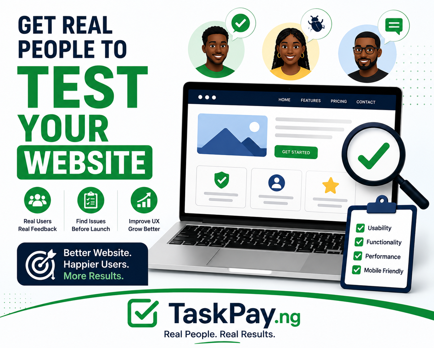 How to Get Real People to Test Your Website in Nigeria